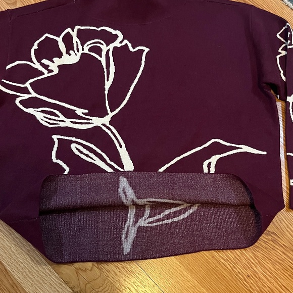 Anthropologie Cary’s Mock-Neck Sweater Size XS NWOT - Picture 8 of 11